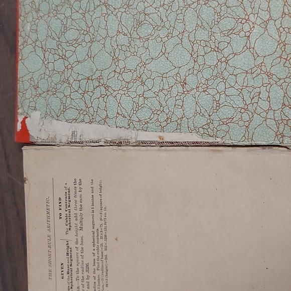 Antique Arithmetic & Accountants Reference Book - Picture 7 of 7